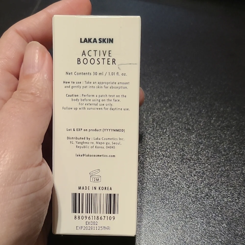 LAKA SKIN- Active Booster Serum NIB